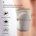 thumbnail image 2 of 1 Pair Protective Knee Pads, Comfortable Sponge Dance Knee Pad, Non-Slip Knee Pads, Dance Protector for Basketball Yoga Gymnastics Knee Pads, 2 of 8