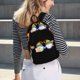 thumbnail image 5 of Fotbe Happy Pride Gnome Mochila de Lona con Estampado, Mochila Duradera, Mochila Versátil de Alta Calidad, Mochila Compacta Vintage-Small, 5 of 5