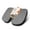 Grey Black, variant on BLACK+DECKER Portable Seat Cushion with Cooling Gel, U-Shaped Memory Foam Chair Cushion, Black/Blue