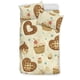 thumbnail image 1 of Juego de cama con estampado de tarta, 1 of 5