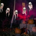 thumbnail image 4 of Halloween Outdoor Decorations Clearance Halloween Hanging Ghost Horror Hanging Skeleton White Gauze Thicky Hanging Halloween Props Yard, 4 of 5