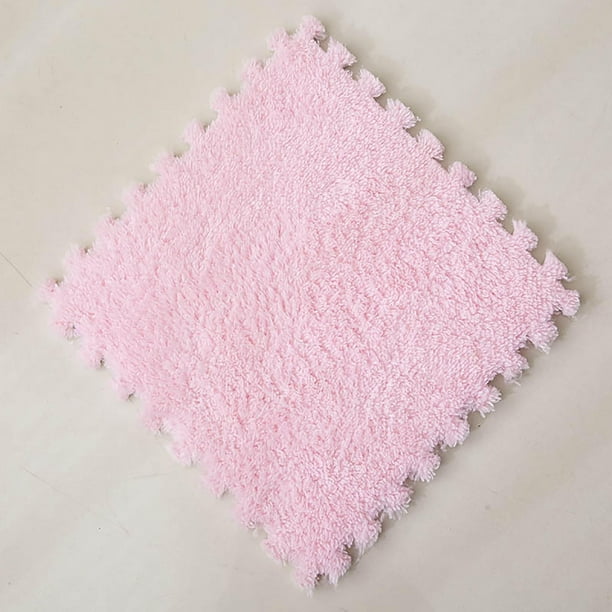 Fiudx Tapete de Espuma para Rompecabezas, Extra Grueso y Suave, de Terciopelo Resistente a Los Golpes, Área de Juego Segura para Bebés, Ideal para Gimnasia, Decoración Elegante Del Hogar, Fácil de Gu