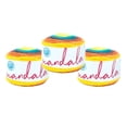 thumbnail image 1 of Lion Marque Yarn Mandala Multicolor Light DK Acrylique 3 Pack Fil, 1 of 9