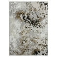 thumbnail image 3 of Luxe Weavers Modern Abstract High Low Texture, Anthracite 8x10 Area Rug Stain-Resistant Carpet, 3 of 10