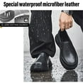 thumbnail image 3 of Men's Slip-On Chef Shoes - Non-Slip Kitchen Work Shoes with Soft Sole, Lightweight & Waterproof - Slip-Resistant Restaurant Shoes for Cooking, Food Service & Hospital, 3 of 7