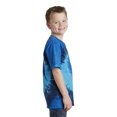 thumbnail image 3 of Port & Company Youth Tie Dye Tee-XL (Ocean Rainbow), 3 of 6