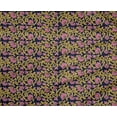 thumbnail image 4 of oneOone Polyester Lycra Fabric Leaves & Floral Block Print Sewing Fabric BTY 56 Inch Wide, 4 of 5