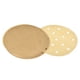thumbnail image 1 of Papel pergamino para freidora de aire Uxcell de 6 pulgadas, 100 piezas de papel para hornear, antiadherente, a prueba de aceite, para cocinar y hornear en horno, marrón, 1 of 5