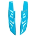 thumbnail image 2 of 5xPlastic Casco De Motocicleta Orejas Cuernos Piezas Decorativas Protectoras Azul, 2 of 8