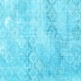 thumbnail image 1 of Ahgly Company Indoor Square Persian Light Blue Traditional Area Rugs, 3' Square, 1 of 4