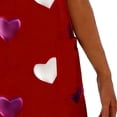 thumbnail image 2 of TaTaai Women's Fashion Loose Fit Printed Chiffon Long Sleeve Dress Round Neck Patch Pockets Lightweight Breathable Casual Elegant Midi Dress Gift, 2 of 7