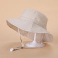 thumbnail image 4 of Sunscreen bucket hat cute adjustable hat, 4 of 5