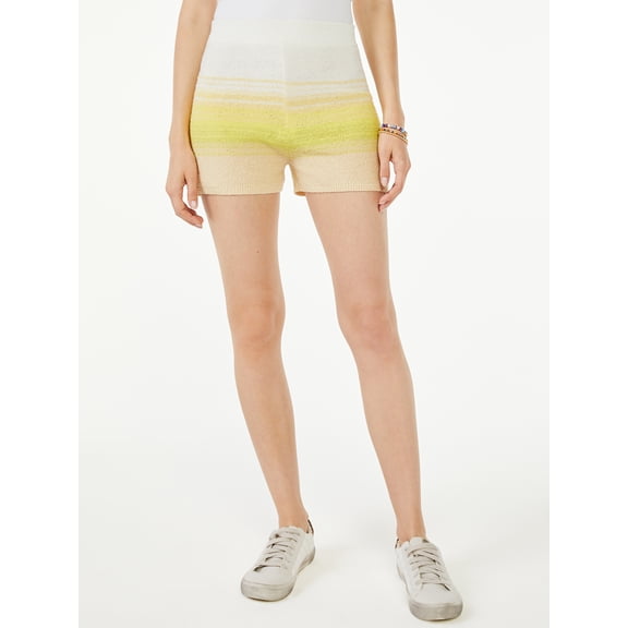 Scoop Women's Ombre Jersey Knit Shorts