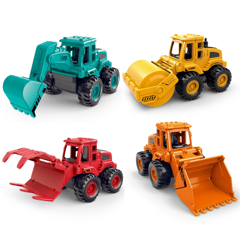 Baby Construction Site Vehicles Toy , Kids Engineering Playset