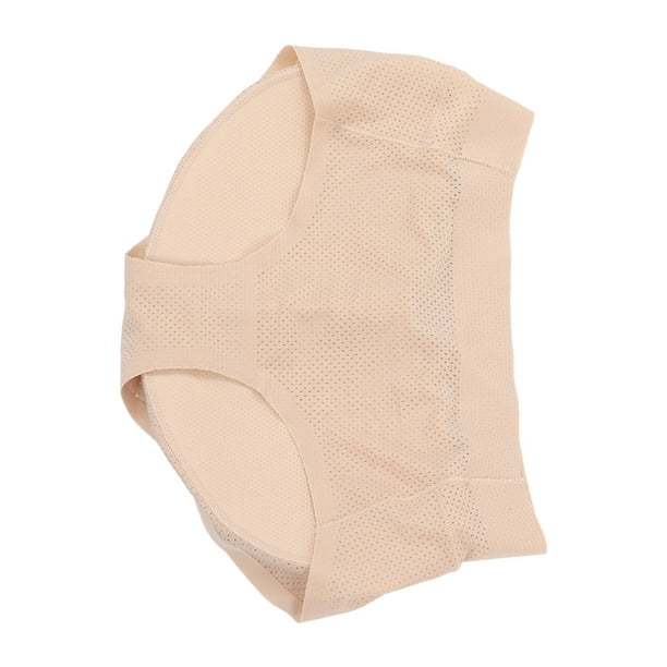 Padded Underwear Body Curve Shaping Butt Lift Panties Breathable Thin Light  Nylon Fabric Elastic Sponge Butt Shapewear