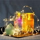 thumbnail image 4 of Kearding Guirnalda de luces de perlas artificiales alimentada por batería, luz de hadas LED, lámpara de alambre de cobre, guirnalda, decoración de Kits de decoración para fiestas 100LED Kearding HA044780-02, 4 of 6
