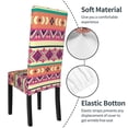 thumbnail image 6 of ZNDUO Dining Chair, Water Washing, Disassembly Chair Sleeve Sliding Cover Protective Cover-Vintage Fabric Style Dining Chair Protector, 6 of 8