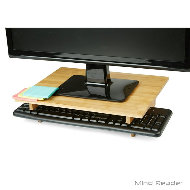 Mind Reader Monitor Stand, Monitor Riser for Computer, Laptop, Desk