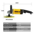 thumbnail image 2 of Rotatory Car Polisher 180mm Disc Orbital Electric Polishing Machine M14 High Power 6 Variable Speed Paint Care Tool ,Easy to Use, 2 of 5