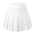 thumbnail image 4 of Falda Hoerev blanca para cosplay de Halloween, estilo patinador plisado, 4 of 8