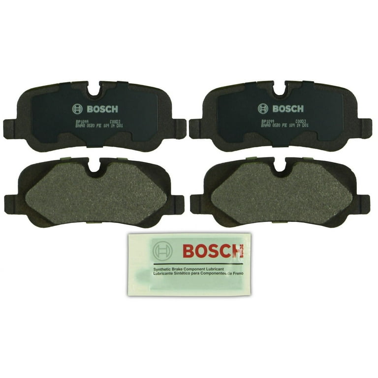 Bosch QuietCast Premium Disc Brake Pads Semi-Metallic with Shims