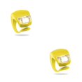 thumbnail image 3 of Soidarity Luz delantera LED para bicicleta, bicicletas de montaña, con , 3 modos, lámpara de advertencia para exteriores, accesorios para Amarillo 2Conjunto, 3 of 6