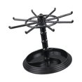 thumbnail image 4 of Necklace Organizer Hanging Rack Rotation for Scrunchie Bracelets Chains Necklace Organizer Hanging Short Black, 4 of 9