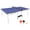 Blue#462, variant on Table Tennis Table 8ft Mid-Size Table Tennis Table Foldable & Portable Ping Pong Table Set for Indoor Games with Net, 2 Table Tennis Paddles and 3 Balls,Indoor Ping Pong Table