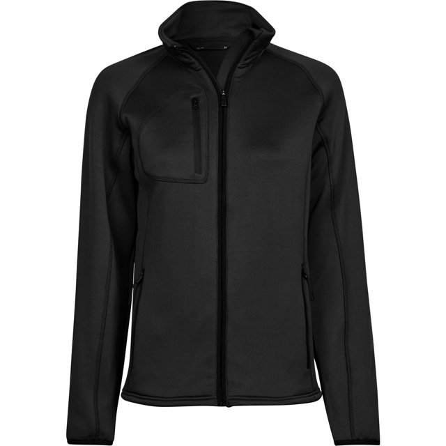 Tee Jays - Forro Polar de Elástico para Mujer (Negro) Tee Jays UTBC5127_black