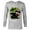 Athletic Heather, variant on Disney 100 Nightmare Before Christmas Halloween Vampires - Long Sleeve T-Shirt for Men - Customized-Black