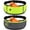 Green/Gray, variant on Hengguang 2 Pack Running Belts for Men Women, Slim Sports Waist Belt Bag with 3 Separate Pockets, Running Phone Holder Pouch with Reflective Strips, Waterproof Money Fanny Pack for Cycling Hiking
