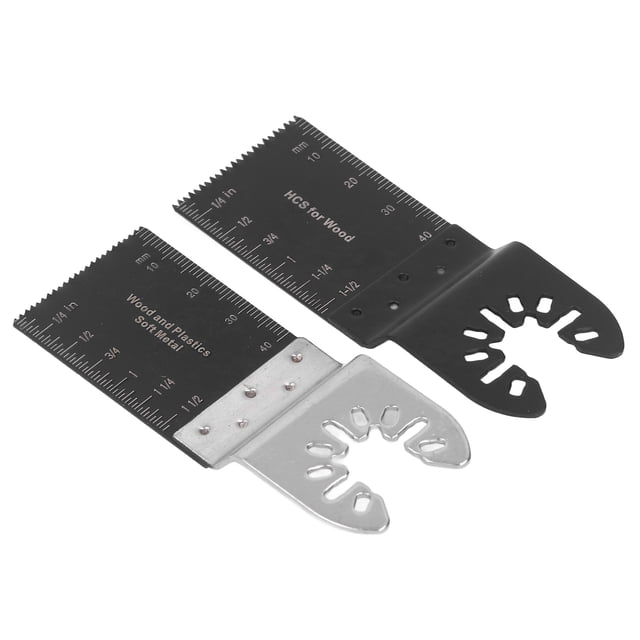 Oscillating Saw Blade, High Carbon Steel 34mm 14Pcs Wide Application Multitool Blades For Plastic