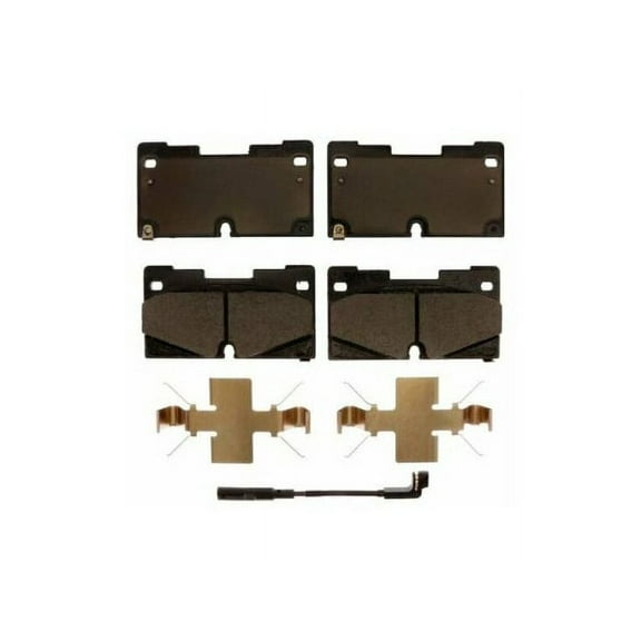 Front Brake Pad Set - Compatible with 2019 - 2022 Chevy Silverado 1500 2020 2021