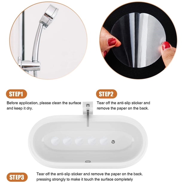Pegatinas antideslizantes para bañera, para baño, ducha, alfombrilla de baño