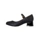 thumbnail image 3 of ZAPATILLAS TACONES VESTIR LEON NIÑA NEGRO GLITTER 464 Leon 464p, 3 of 3