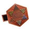 thumbnail image 6 of Traditional Board Game Chinese Checkers Chessboard Party Game Collection Set, 6 of 6
