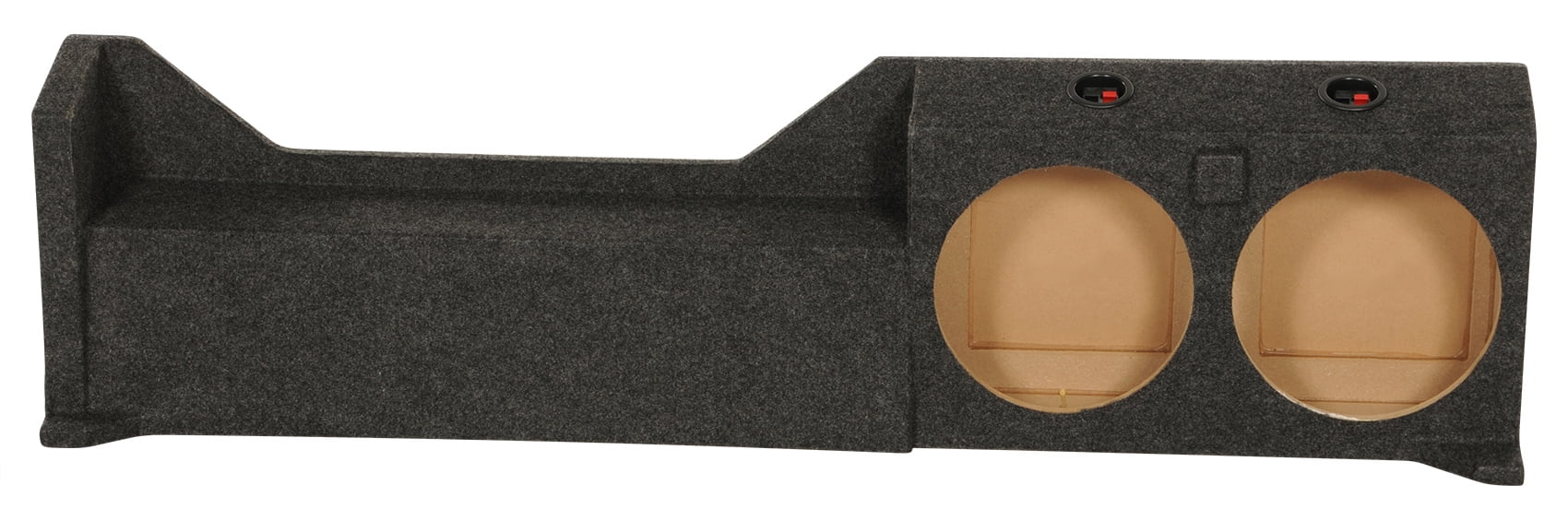 Dual 10" Downfire Subwoofer Sub Box Enclosure For 20052017 Nissan