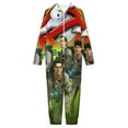 thumbnail image 3 of Ghostbusters Pajamas One Piece Hooded Union Suit Onesie PJs Sleepwear, 3 of 7