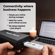 Jolt Mobile 4G LTE USB WiFi Modem Router and Stick Adapter with 5GB Data
