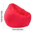 thumbnail image 4 of Funda para puf para adultos y niños, lavable, impermeable, suave, para sofá cama, para uso interior y exterior, extraíble., 4 of 4