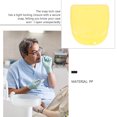 thumbnail image 3 of MasteelfCA Retainer Case With Vent Holes and Hinged Lid Snaps Mouth Guard Case Orthodontic Dental Retainer Box Denture Storage Container (Yellow), 3 of 7