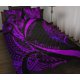 thumbnail image 1 of Juego de Cama Edredón Maorí Estilo Círculo, Violeta, 1 of 5