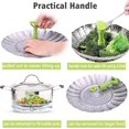 thumbnail image 4 of Panier à Légumes en Acier Inoxydable Pliable (5.1 Pouces à 9 Pouces), 4 of 5