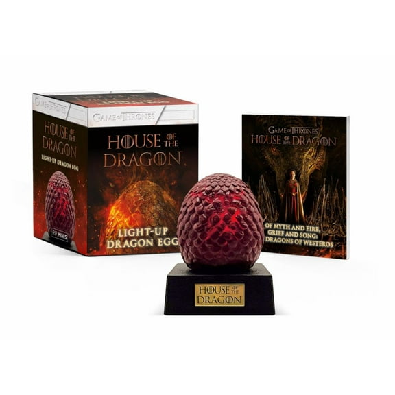 House of the Dragon: Light-Up Dragon Egg (Paperback)