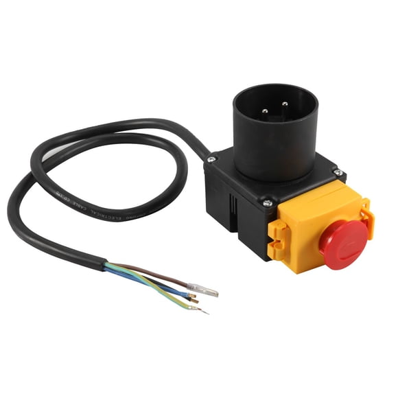 KOA7 250V 16A Máquina Cortadora de Madera Interruptor Botón Solenoide HCK3T Troncos