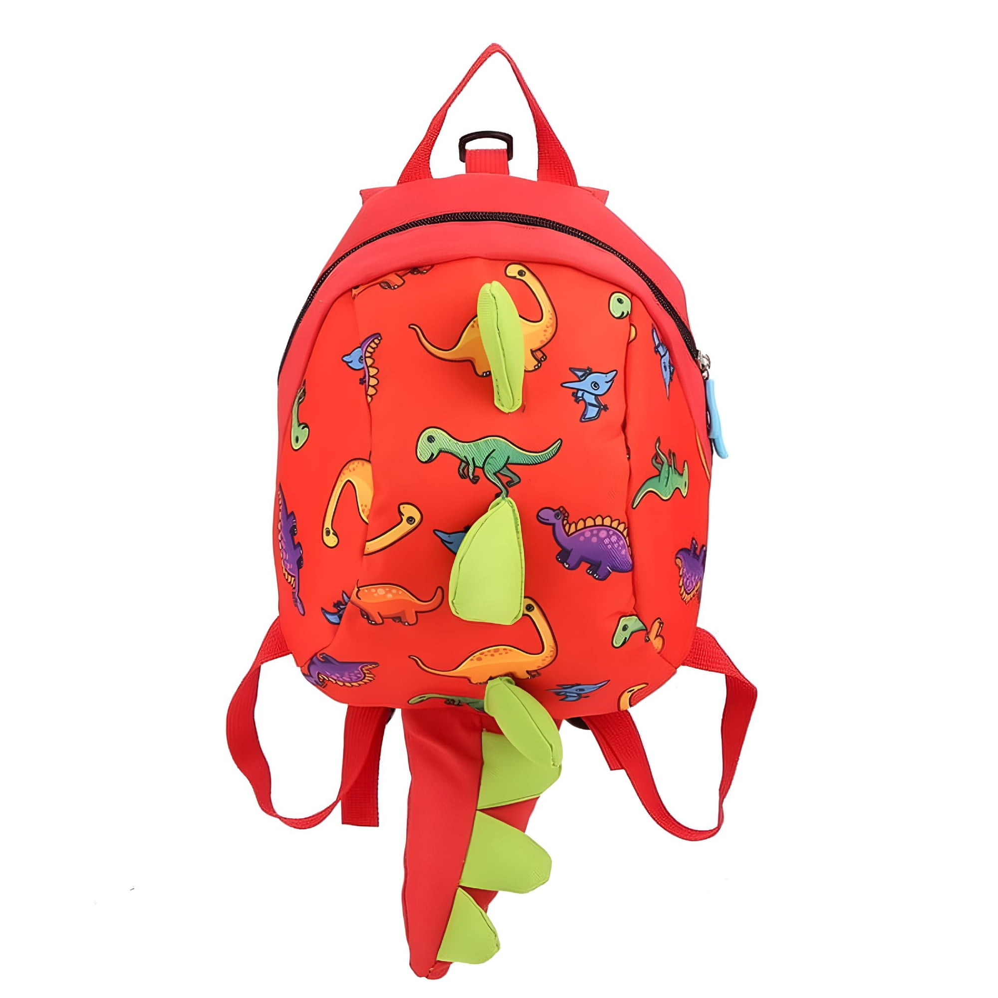 GASTROPOD Toddler Backpack Leash With Harness, Anti-Loss Safety Kids Walking Tether For Boys And Girls Ages 1-3, Red Dinosaur
