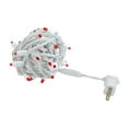 thumbnail image 3 of Novelty Lights 50 Light Red LED Christmas Mini Light Set (White Wire, 25 Feet), 3 of 9