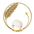 thumbnail image 1 of GUOOL Crystal Ball Sculpture Metal Figurine Decoration Gift Home Decor Collection Desk Leaves, 1 of 9