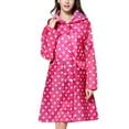 thumbnail image 1 of Manteau Imperméable Coupe-Vent à Vagues pour Femmes, Extérieur, Imperméable, 1 of 1