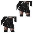 thumbnail image 3 of relayinert Jupe Plissée Fine Sans Perte Durable et Indéformable Taille en Polyester Élégant à Long Terme M 2Set, 3 of 6